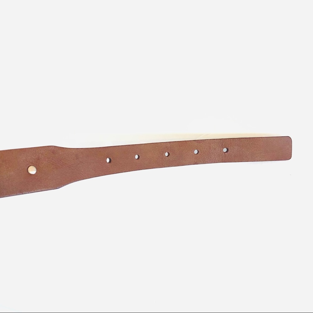 Celine Brown Leather Double Wrap Belt. - Picture 13 of 14